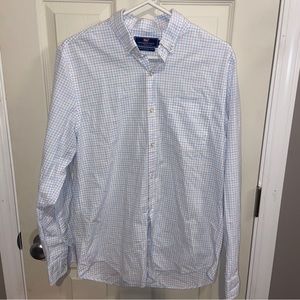 Vineyard Vines by Shep & Ian mens button down Murray Slim fit medium white shirt